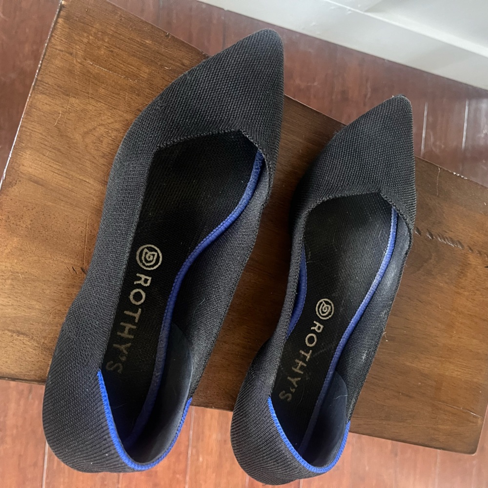 Rothy's Black Original Point